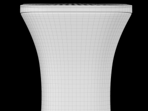 wall hung water closet toilet modeled in 3ds max 3Dモデル