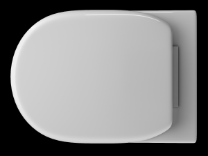 wall hung water closet toilet modeled in 3ds max Modello 3D