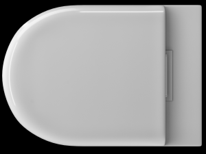 wall hung water closet toilet modeled in 3ds max 3D Модель
