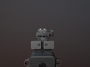 mp7 submachine4k pbr textures gameready aaa 3D Model