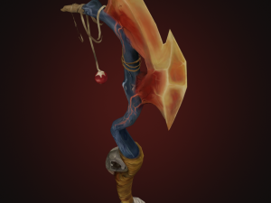 Fire axe Modelo 3D