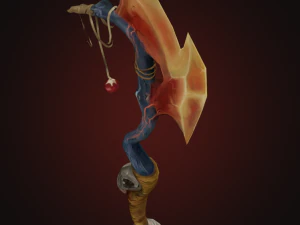 Fire axe 3D Model