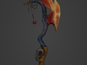Fire axe Modelo 3D