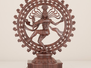 nataraja 3d sculpture 3D Модель