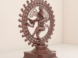 nataraja 3d sculpture 3D Model