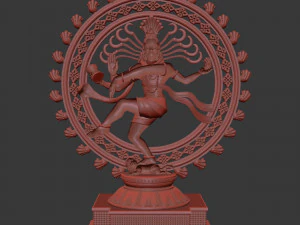 nataraja 3d sculpture 3D Model