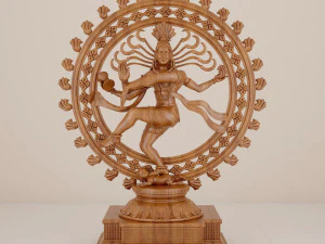 nataraja 3d sculpture 3D Model