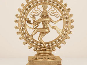 nataraja 3d sculpture 3D Model