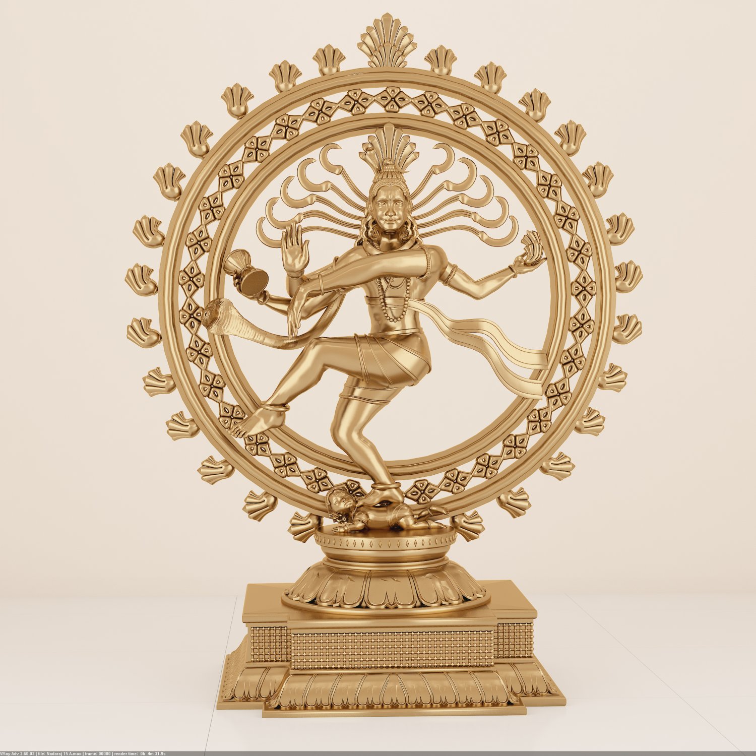 Nataraja 3d Sculpture 3d Model In Other 3dexport