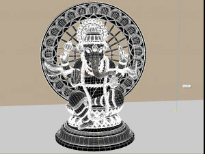 ganesha Modelo 3D