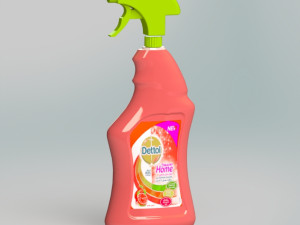 dettol cleaner 3D 模型