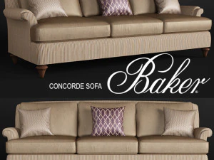 concorde sofa 3D Model