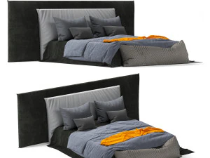 cama estilo boho03 Modelo 3D