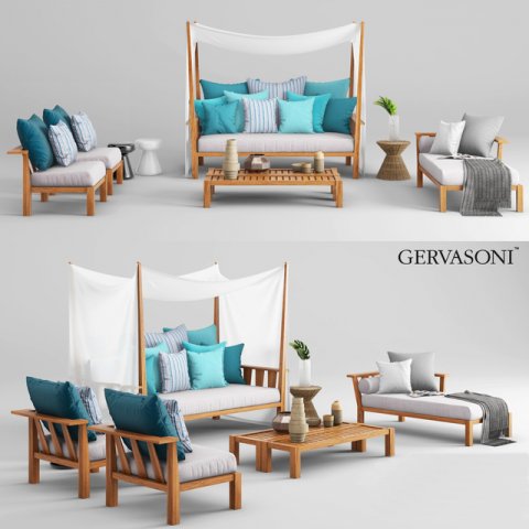 gervasoni inout 07 20 l r 06 Modelo 3D .c4d .max .obj .3ds .fbx .stl .blend 