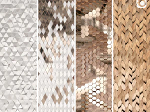 मोज़ेक जाइल्स मिलर 3D मॉडल