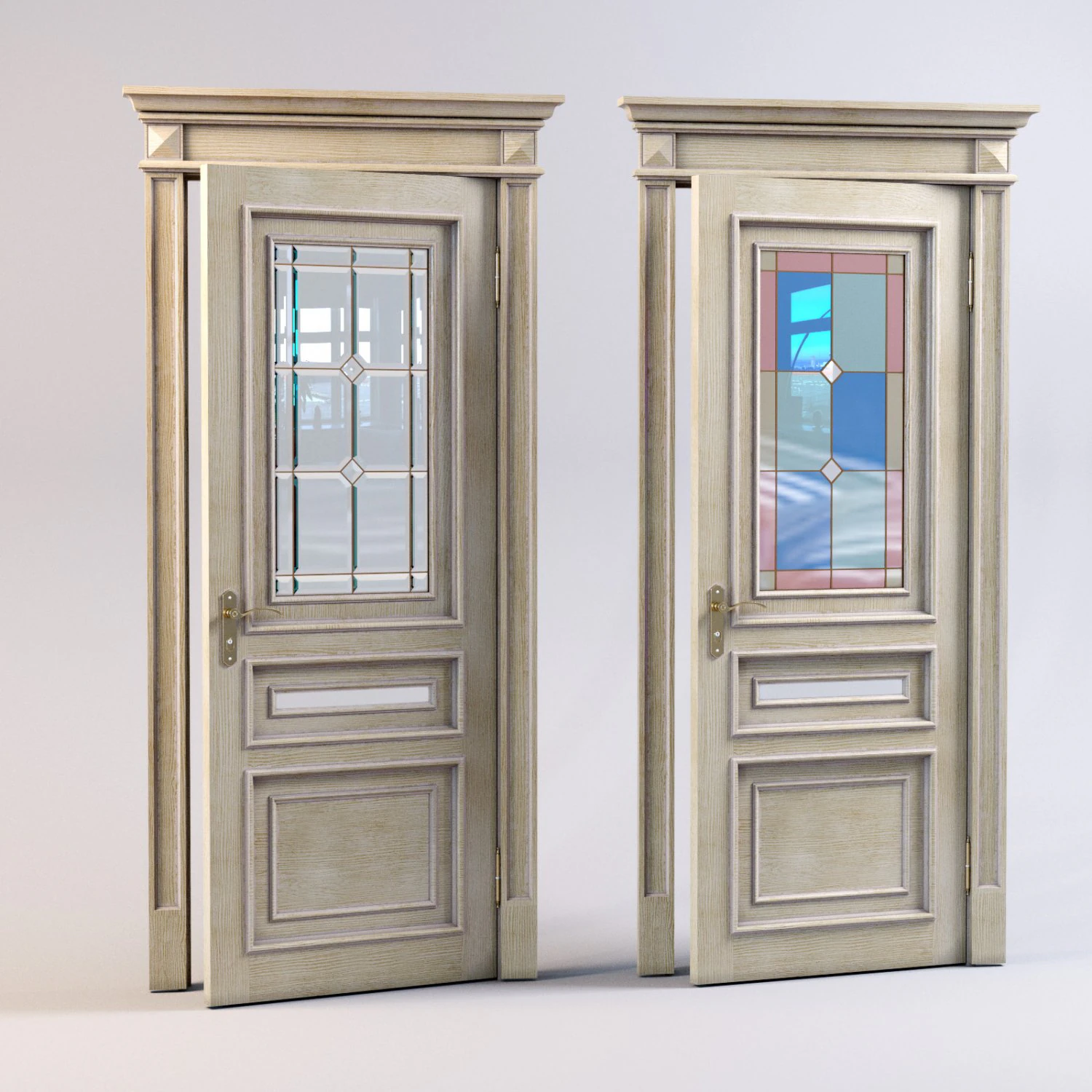 door 4 3D Model .c4d .max .obj .3ds .fbx .stl .blend 