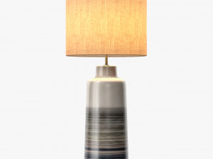 bacari large table lamp 3D Model