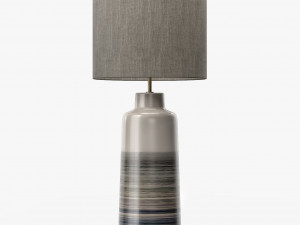 bacari large table lamp 3D Model