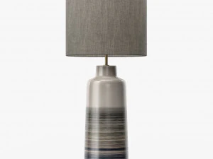 bacari large table lamp 3D Model