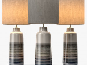 bacari large table lamp Modèle 3D