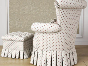 dolfi antony poltrona armchair 3D Model