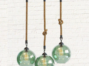 pendant lamp loft country 3D Model