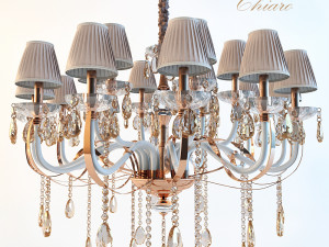 chandelier chiaro daniel Modello 3D