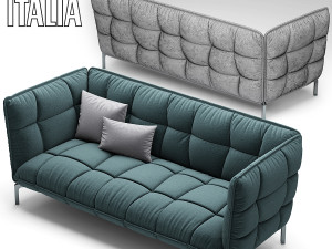 husk sofa bb italia 225 Model 3D