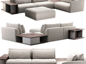 natuzzi long beach 3D Model