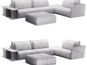 natuzzi long beach Modèle 3D