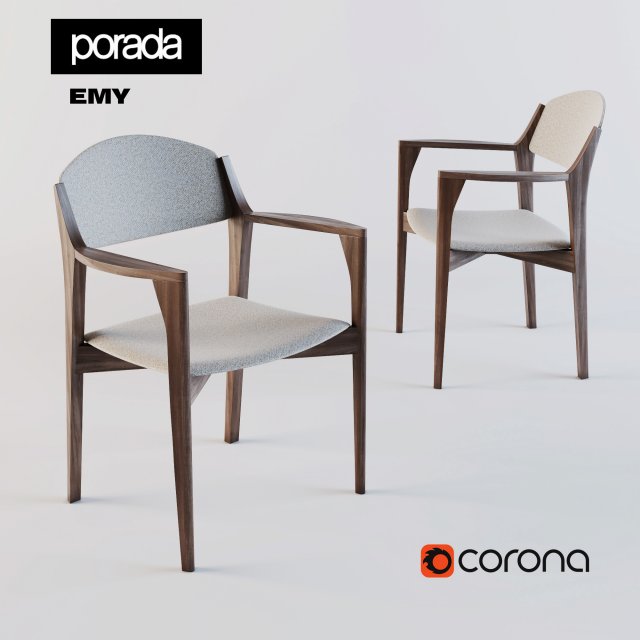 porada emy 3Dモデル .c4d .max .obj .3ds .fbx .stl .blend 