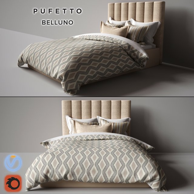 pufetto belluno Modelo 3D .c4d .max .obj .3ds .fbx .stl .blend 