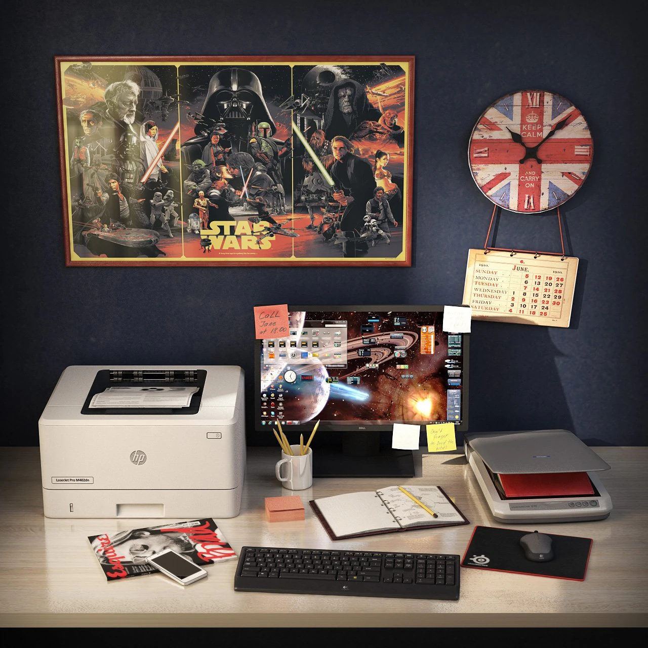 behang vullen 3D Model .c4d .max .obj .3ds .fbx .stl .blend 