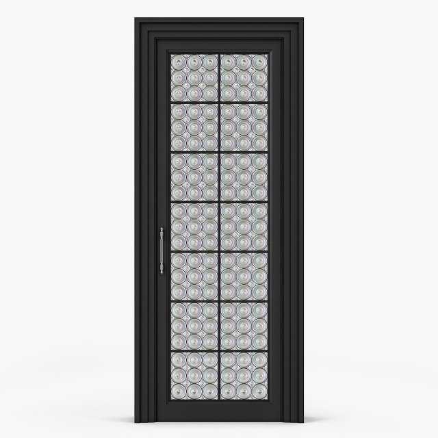 glass interior doors 3D 모델 .c4d .max .obj .3ds .fbx .stl .blend 