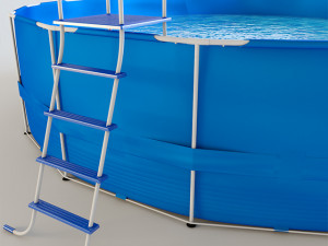 frame pool intex 3D Model