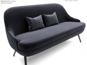 375 Walter Knoll Kanepe 3D Model