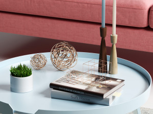 article bryght emil quartz sofa Modello 3D