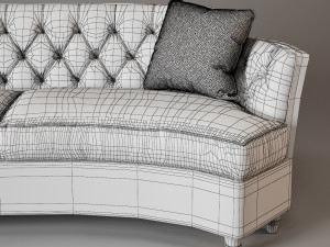 ambella cee zee sofa 3D 모델