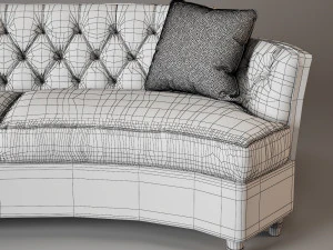 ambella cee zee sofa 3D Model