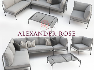 alexander rose Modello 3D