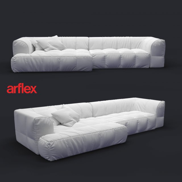 arflex strips Model 3D .c4d .max .obj .3ds .fbx .stl .blend 