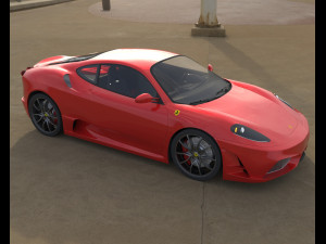 ferrari f430 scuderia restyling 3D Model