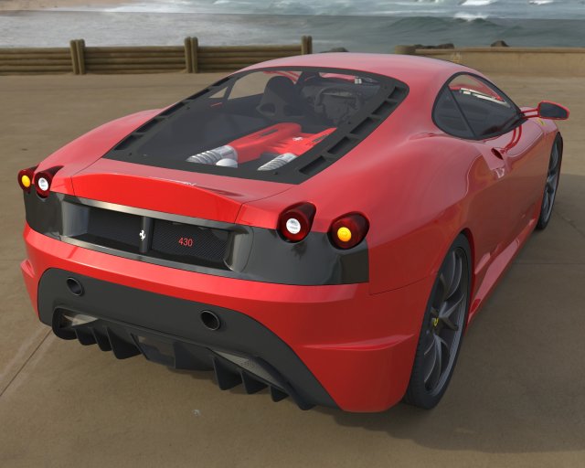 Download ferrari f430 scuderia restyling 3D Model