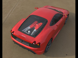 ferrari f430 scuderia restyling 3D Model