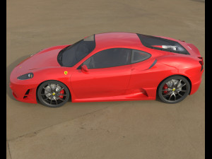 ferrari f430 scuderia restyling 3D Model