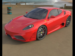 ferrari f430 scuderia restyling 3D Model