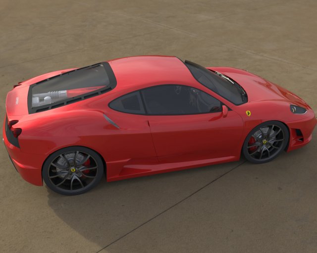 Download ferrari f430 scuderia restyling 3D Model