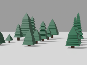 low poly tree asset pack Model 3D