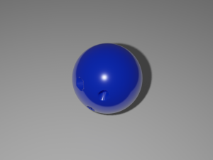 bowling ball 3D मॉडल