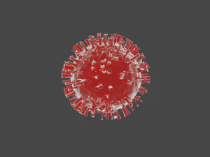 virus model 3D Model